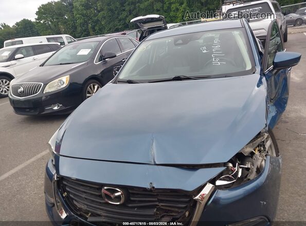 3MZBN1V32JM207567 2018 MAZDA 3 Blue Vista del cuadro de instrumentos