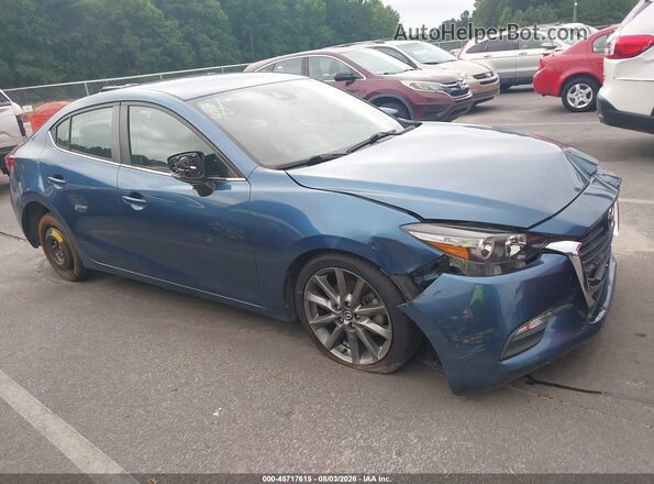 3MZBN1V32JM207567 2018 MAZDA 3 Blue Vista interior trasera