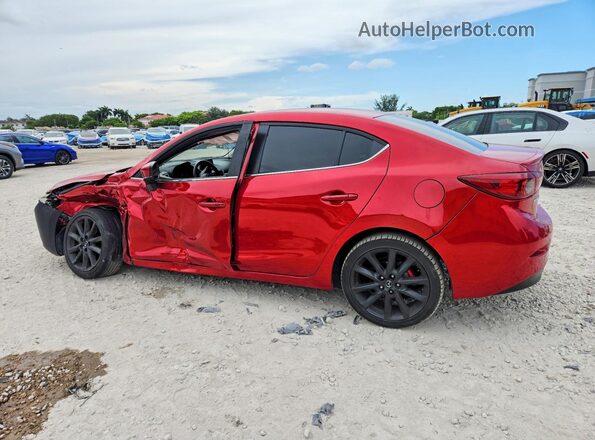 3MZBN1V32JM210212 2018 MAZDA 3 Red Հետևի ձախ