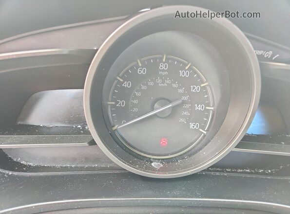 3MZBN1V32JM210212 2018 MAZDA 3 Red Սարքավորումների վահանակի տեսք