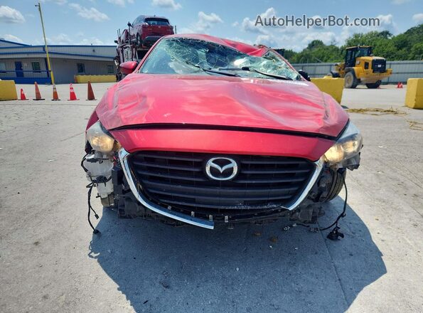 3MZBN1V33JM253568 2018 MAZDA 3 Red Vista frontal