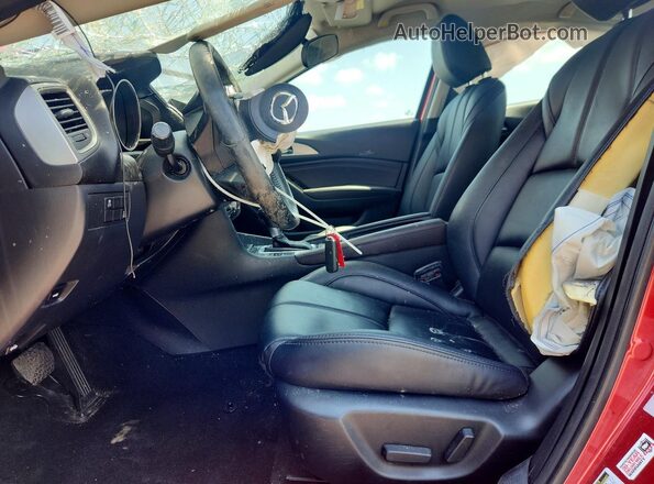 3MZBN1V33JM253568 2018 MAZDA 3 Red Vista interior delantera