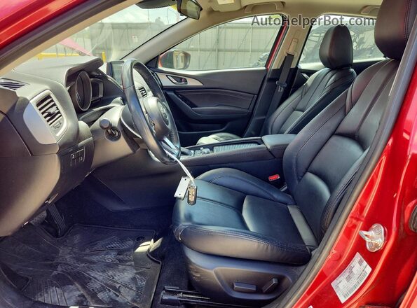 3MZBN1V33JM255126 2018 MAZDA 3 Red Вид салону спереду
