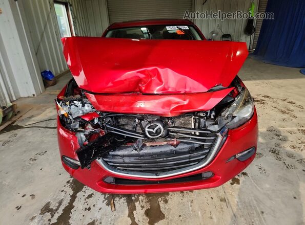 3MZBN1V34JM200538 2018 MAZDA 3 Red Դիմացի տեսք