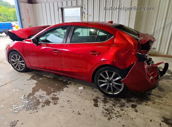 3MZBN1V34JM200538 2018 MAZDA 3 Red Հետևի ձախ