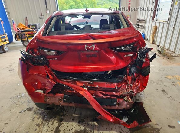 3MZBN1V34JM200538 2018 MAZDA 3 Red Հետևի տեսք