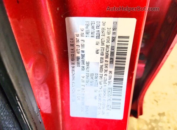 3MZBN1V34JM200538 2018 MAZDA 3 Red Շարժիչի բաժամունքի տեսք