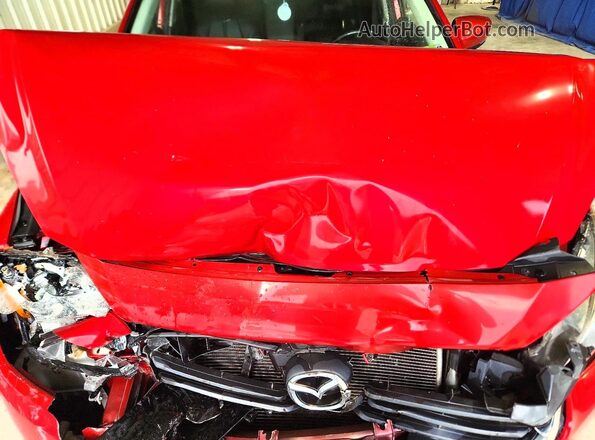 3MZBN1V34JM200538 2018 MAZDA 3 Red Սալոնի հետևի տեսք