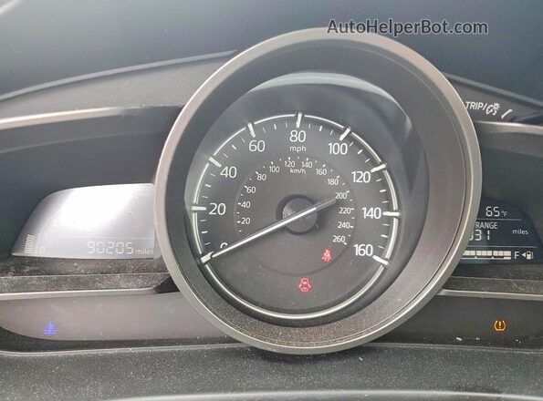 3MZBN1V34JM260724 2018 MAZDA 3 Blue Սարքավորումների վահանակի տեսք