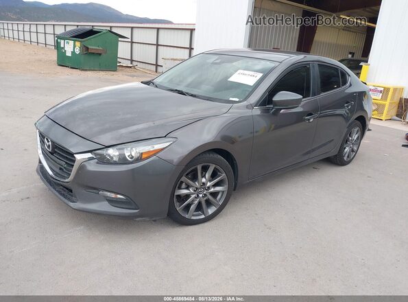 3MZBN1V36JM212206 2018 MAZDA 3 Серый Передняя левая четверть