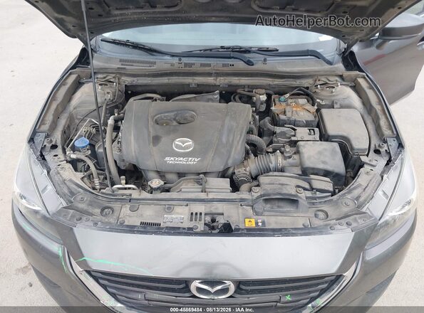 3MZBN1V36JM212206 2018 MAZDA 3 Серый Вид сзади