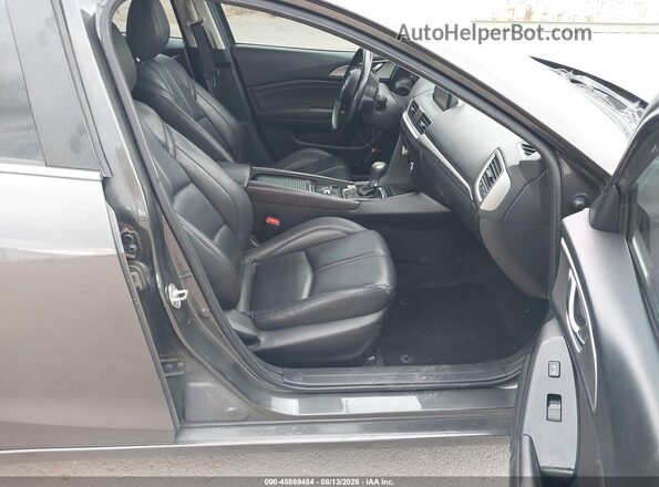 3MZBN1V36JM212206 2018 MAZDA 3 Серый Вид салона спереди