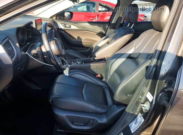 3MZBN1V37JM243089 2018 MAZDA 3 Gray Սալոնի դիմացի տեսք
