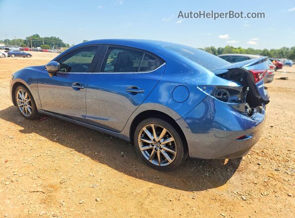 3MZBN1V39JM193473 2018 MAZDA 3 Blue Հետևի ձախ