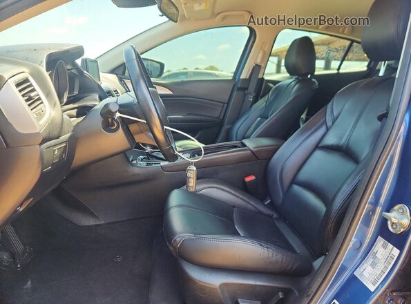 3MZBN1V39JM193473 2018 MAZDA 3 Blue Սալոնի դիմացի տեսք