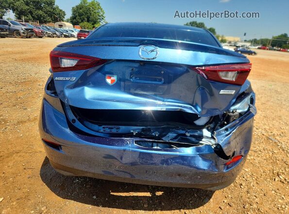 3MZBN1V39JM193473 2018 MAZDA 3 Blue Հետևի տեսք