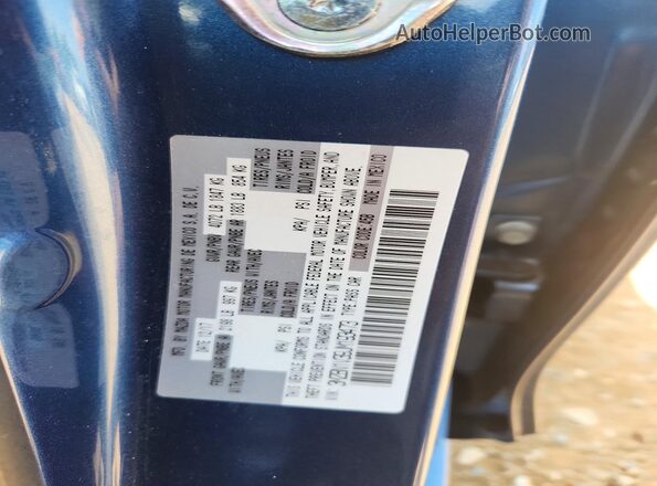 3MZBN1V39JM193473 2018 MAZDA 3 Blue VIN կոդի պիտակի տեսք