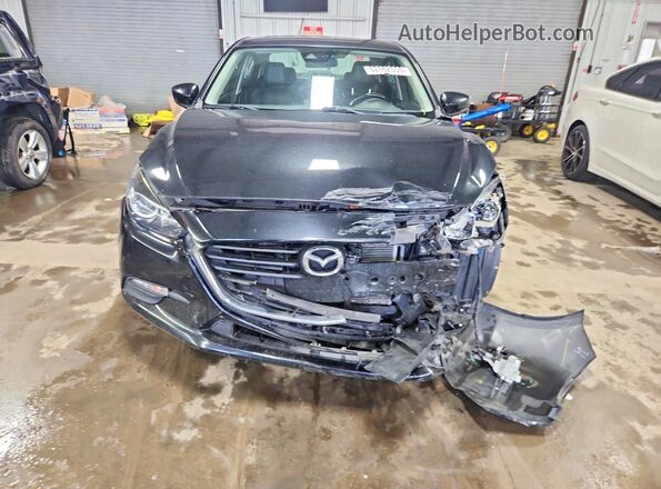 3MZBN1V39JM197569 2018 MAZDA 3 Black Front view