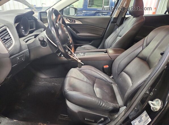 3MZBN1V39JM197569 2018 MAZDA 3 Black Front interior view