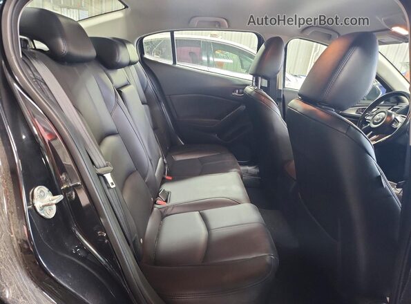 3MZBN1V39JM197569 2018 MAZDA 3 Black Rear seats view