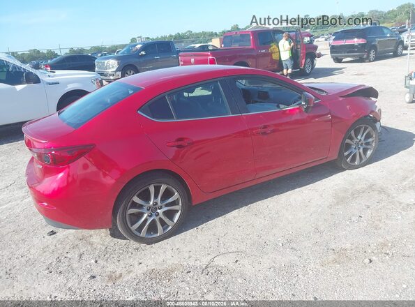 3MZBN1V39JM209042 2018 MAZDA 3 Red Tył prawy