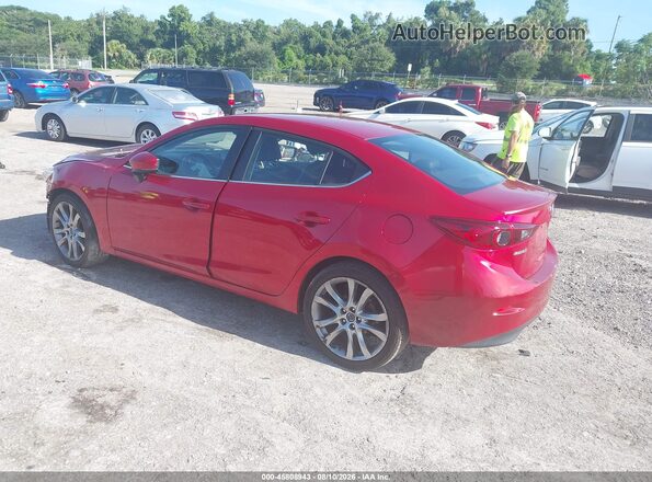 3MZBN1V39JM209042 2018 MAZDA 3 Red Tył lewy