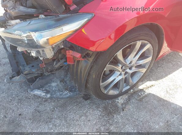 3MZBN1V39JM209042 2018 MAZDA 3 Red Widok z przodu