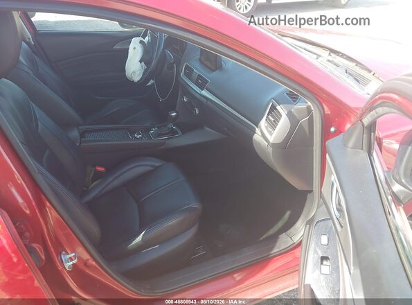 3MZBN1V39JM209042 2018 MAZDA 3 Red Widok wnętrza z przodu