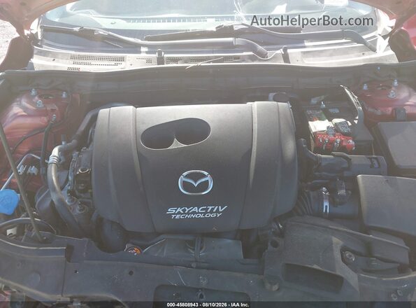 3MZBN1V39JM209042 2018 MAZDA 3 Red Widok z tyłu