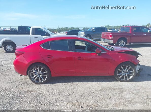 3MZBN1V39JM209042 2018 MAZDA 3 Red Widok wnętrza z tyłu