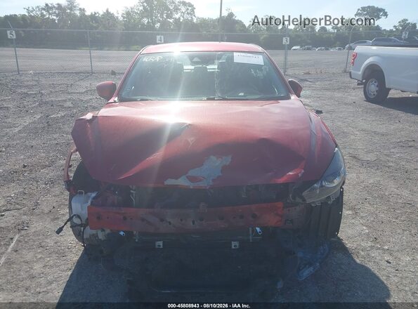 3MZBN1V39JM209042 2018 MAZDA 3 Red Widok zestawu wskaźników