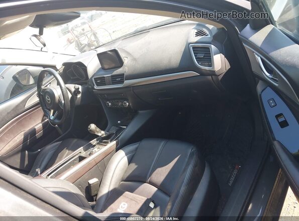 3MZBN1V3XJM162412 2018 MAZDA 3 Gray Vista interior delantera