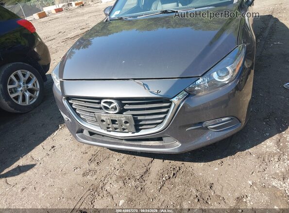 3MZBN1V3XJM162412 2018 MAZDA 3 Gray Vista del cuadro de instrumentos