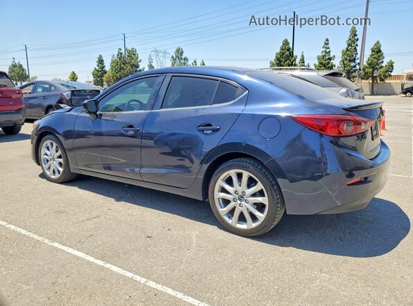 3MZBN1V70HM115239 2017 MAZDA 3 Blue Trasero izquierdo