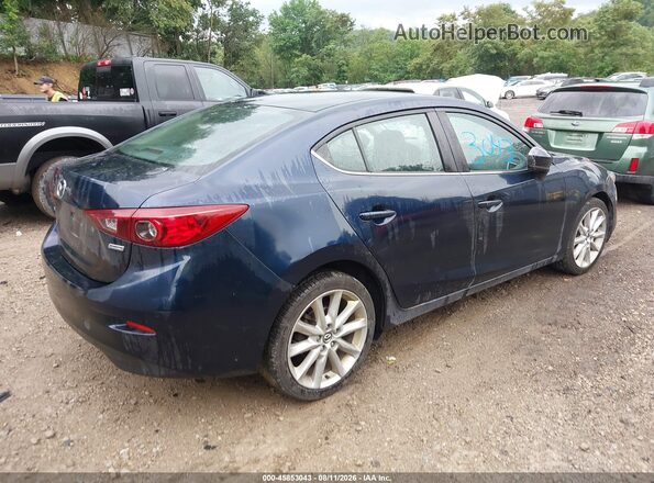 3MZBN1V70HM145986 2017 MAZDA 3 Navy Задняя правая четверть