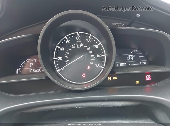 3MZBN1V70HM145986 2017 MAZDA 3 Navy Вид задних сидений