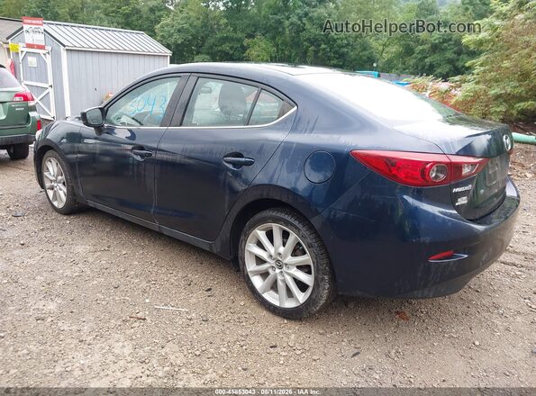 3MZBN1V70HM145986 2017 MAZDA 3 Navy Задняя левая четверть