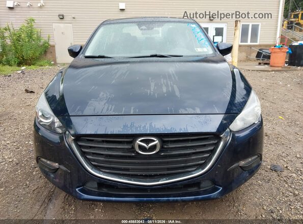 3MZBN1V70HM145986 2017 MAZDA 3 Navy Вид щитка приборов