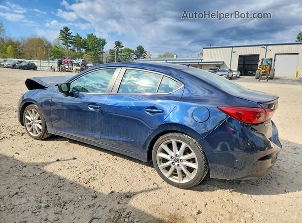 3MZBN1V72HM148176 2017 MAZDA 3 Синий Задняя левая четверть