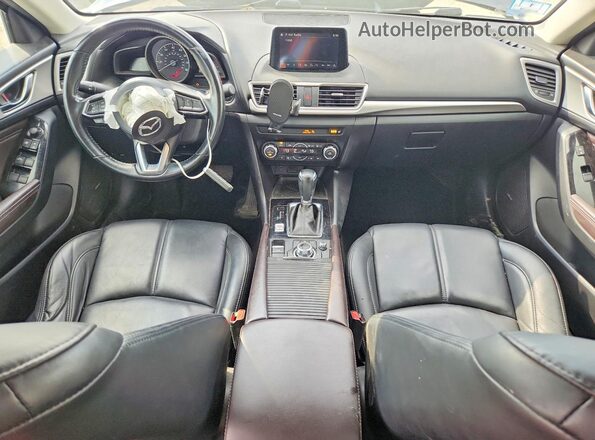 3MZBN1V72HM148176 2017 MAZDA 3 Синий Вид панели приборов