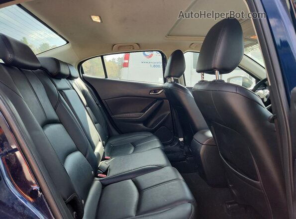 3MZBN1V72HM148176 2017 MAZDA 3 Синий Вид задних сидений