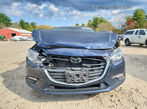 3MZBN1V72HM148176 2017 MAZDA 3 Синий Вид спереди