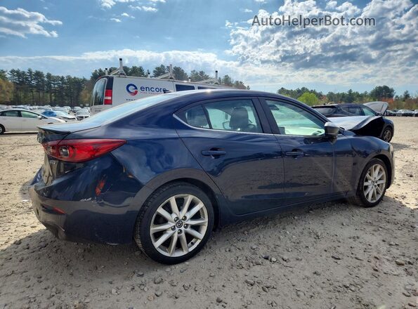 3MZBN1V72HM148176 2017 MAZDA 3 Синий Задняя правая четверть