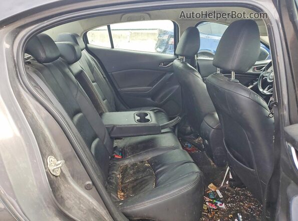 3MZBN1V73HM115980 2017 MAZDA 3 Gray Widok tylnych siedzeń