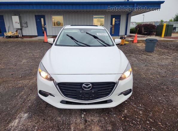 3MZBN1V73HM136408 2017 MAZDA 3 White Widok z przodu