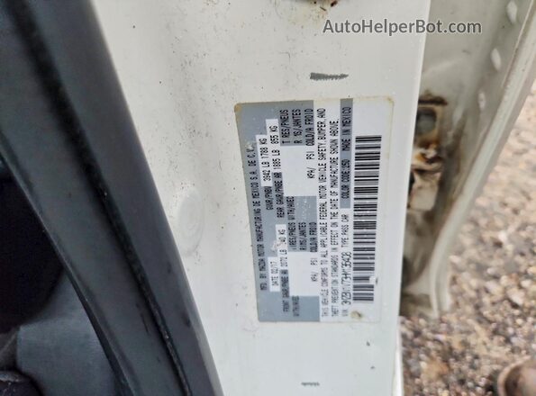 3MZBN1V73HM136408 2017 MAZDA 3 White Widok naklejki z numerem VIN
