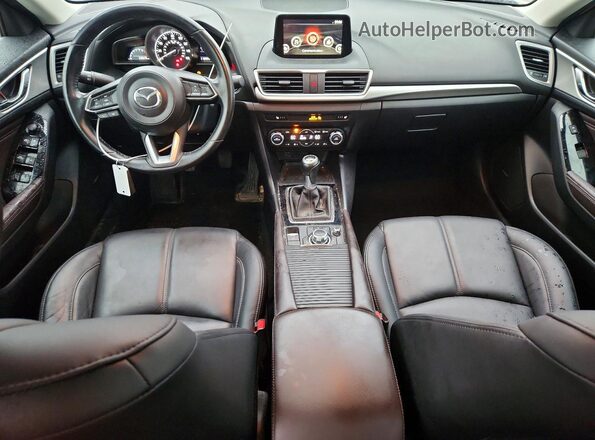 3MZBN1V73HM136408 2017 MAZDA 3 White Widok deski rozdzielczej