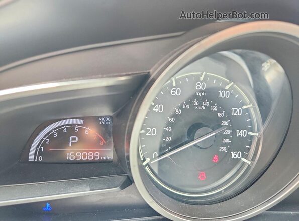 3MZBN1V74HM113168 2017 MAZDA 3 Silver Սարքավորումների վահանակի տեսք