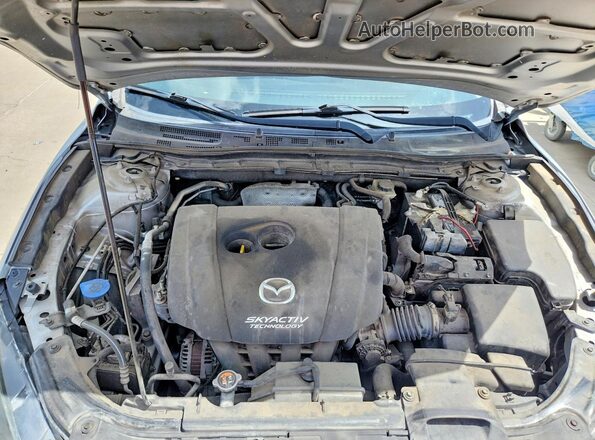 3MZBN1V74HM113168 2017 MAZDA 3 Silver Սալոնի հետևի տեսք