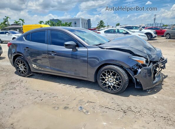 3MZBN1V74HM123182 2017 MAZDA 3 Gray Առջևի աջ